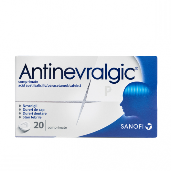 Analgezice - ANTINEVRALGIC P x 20 cpr, axafarm.ro