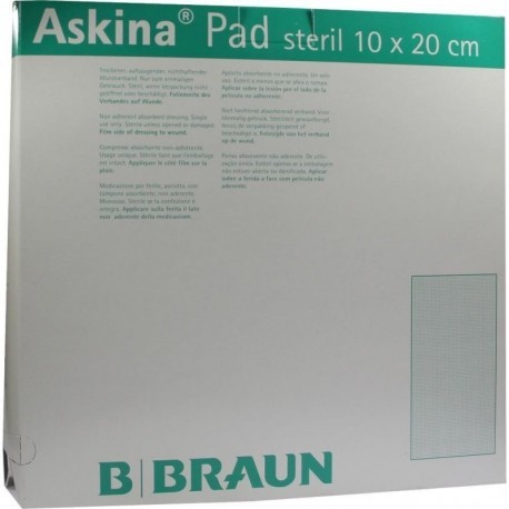 Consumabile medicale - ASKINA COMPRESE STERILE 10X20CM, axafarm.ro