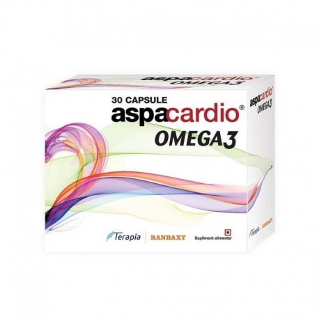 Aparat cardiovascular - ASPACARDIO MIX OMEGA 3 + Q10 X 30CPS, axafarm.ro