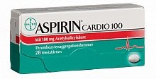 Medicamente fără prescripție medicală - ASPIRIN CARDIO 100MG X 30CP (BAYER), axafarm.ro