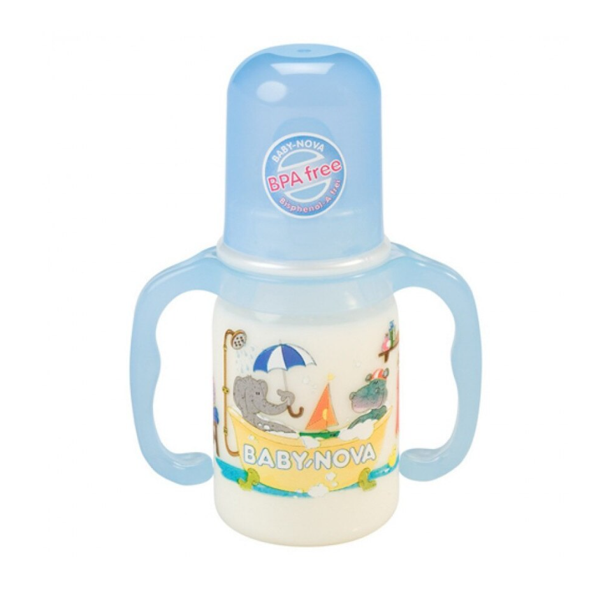 Biberoane - BABY NOVA BIBERON CU MANERE DETASABILE 125ML, axafarm.ro