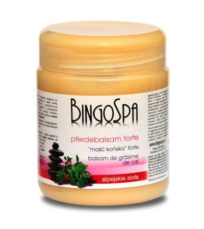 Unguente, creme, geluri - BALSAM CU GRASIME DE CAL FORTE 500 GR BINGOSPA, axafarm.ro