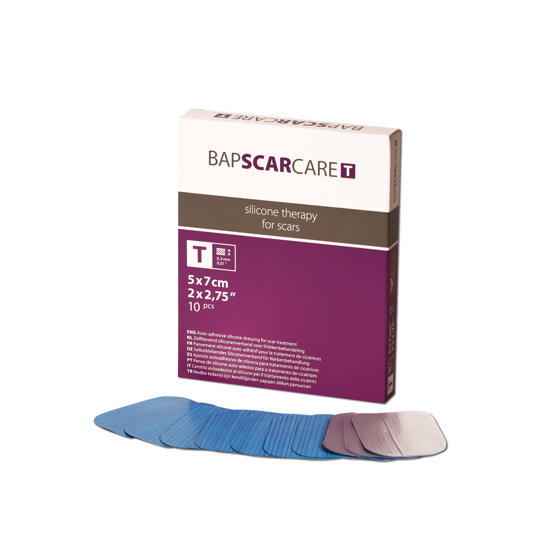 Consumabile medicale - BAP SCARCARE T 5x7 CM CUTIE*10BUC, axafarm.ro