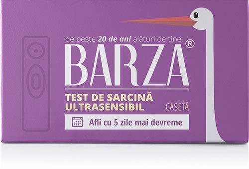 Teste - BARZA TEST DE SARCINA ULTRASENSIBIL CASETA, axafarm.ro