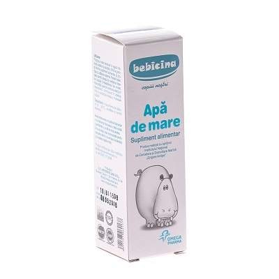 Spray și unguent nazal - BEBICINA APA DE MARE 30ML, axafarm.ro