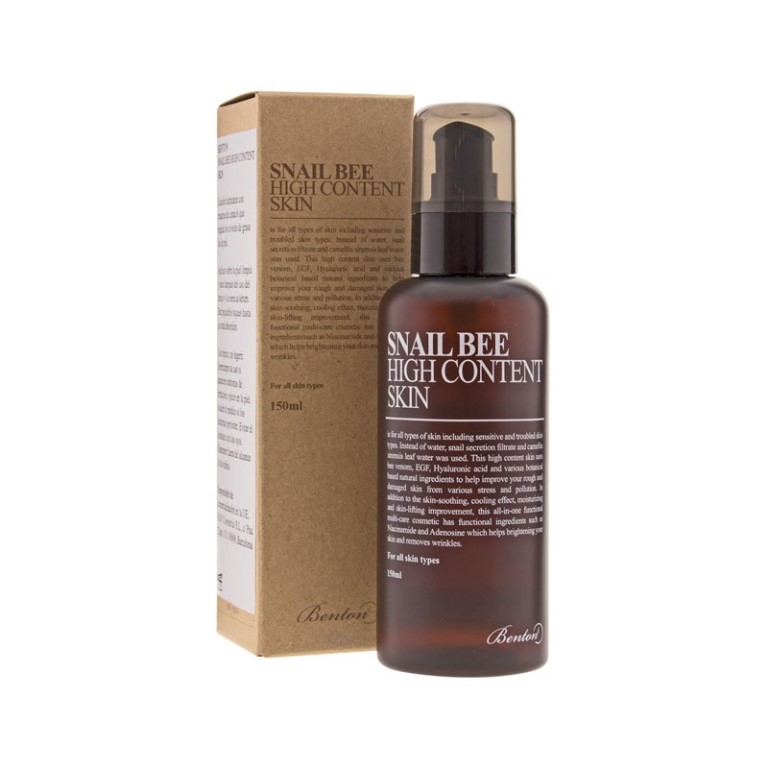 Mask bar - BENTON TONER HIDRATANT CU SECRETIE DE MELC SI VENIN DE ALBINE, 150 mL, axafarm.ro