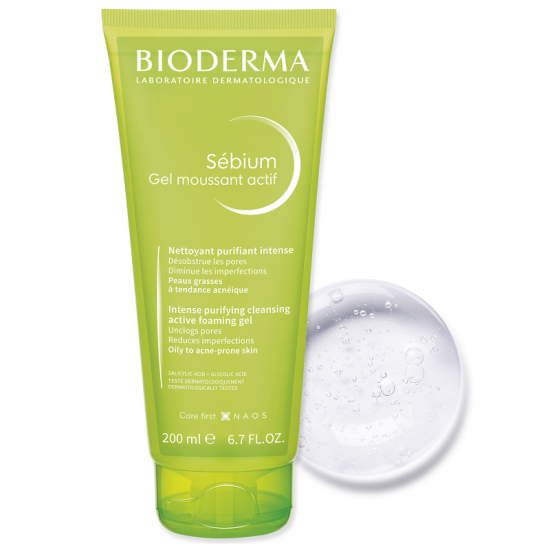 Curățare și demachiere - BIODERMA SEBIUM ACTIV GEL SAPUMANT 200ML, axafarm.ro