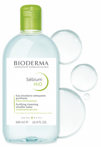 Curățare și demachiere - BIODERMA SEBIUM H2O 500ML, axafarm.ro