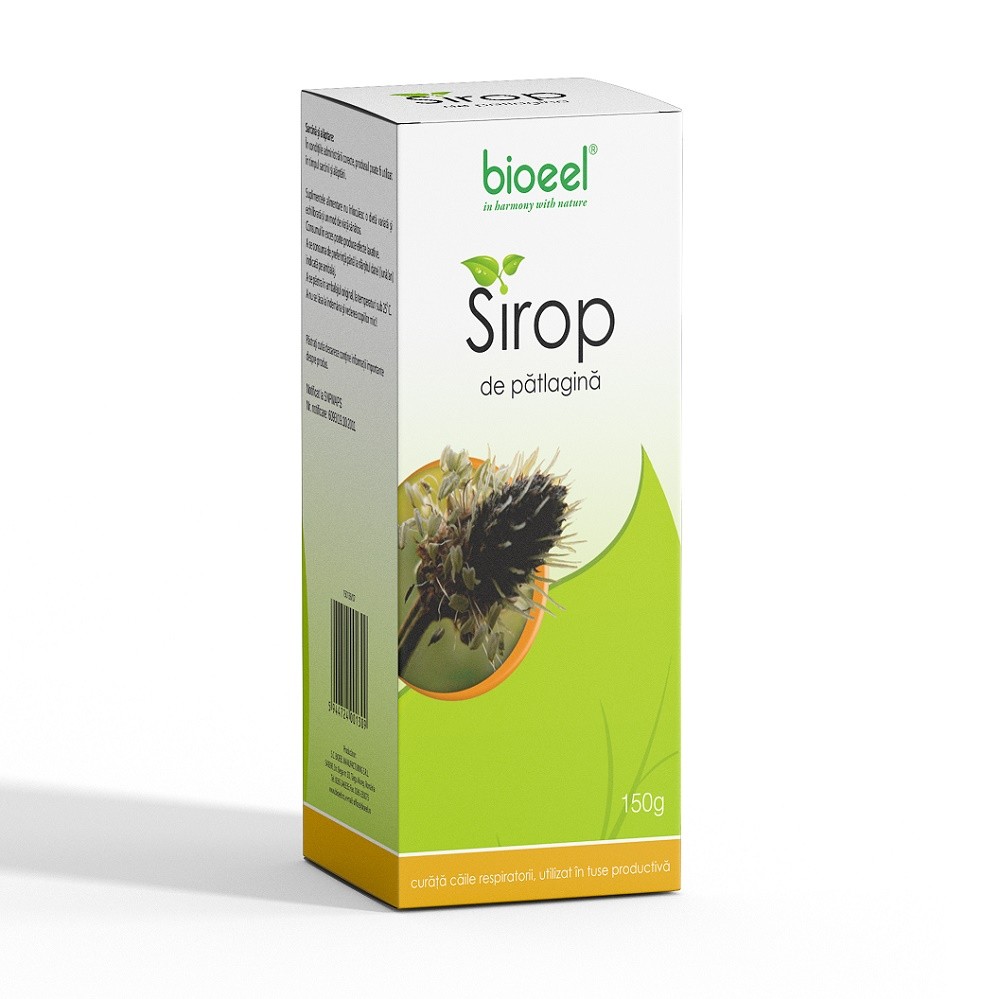 Siropuri - BIOEEL SIROP PATLAGINA 150 ML, axafarm.ro