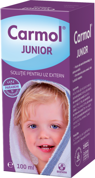 Unguente, creme, geluri - BIOFARM CARMOL JUNIOR 100ML, axafarm.ro