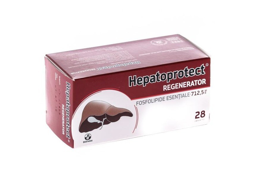 Afecțiuni hepatice - BIOFARM HEPATOPROTECT REGENERATOR 32 CPS MOI, axafarm.ro