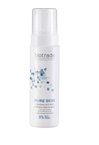 Curățare și demachiere - BIOTRADE PURE SKIN SPUMA DE CURATARE 150ML, axafarm.ro