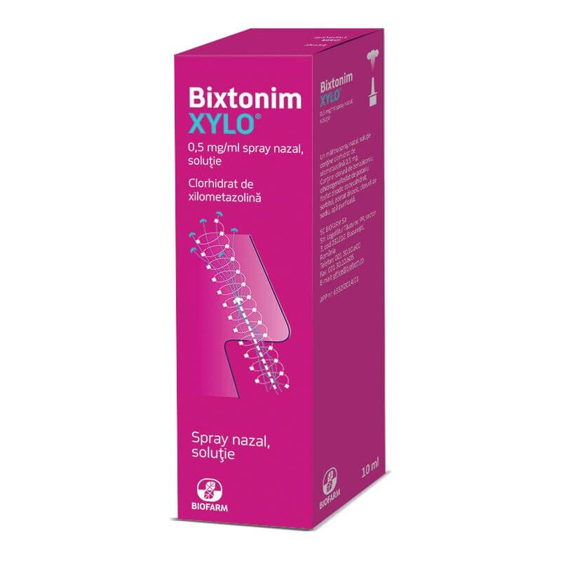 Medicamente fără prescripție medicală - BIXTONIM XYLO 0,5 mg/ml x 1, axafarm.ro