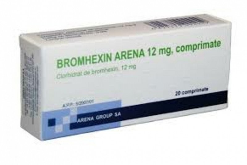 Medicamente fără prescripție medicală - BROMHEXIN ARENA 12 mg x 20 ARENA GROUP S A, axafarm.ro