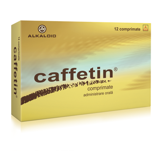 Medicamente fără prescripție medicală - CAFFETIN x 12, axafarm.ro