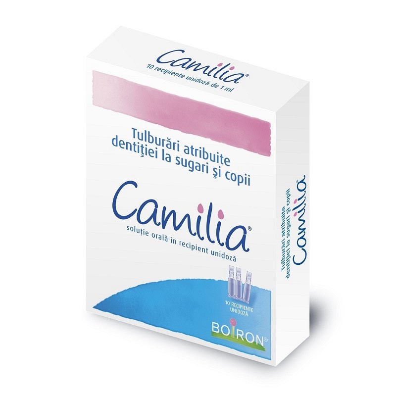 Medicamente fără prescripție medicală - CAMILIA x 10 SOL. ORALA IN RECIPIENT UNIDOZA FARA CONCENTRATIE BOIRON, axafarm.ro