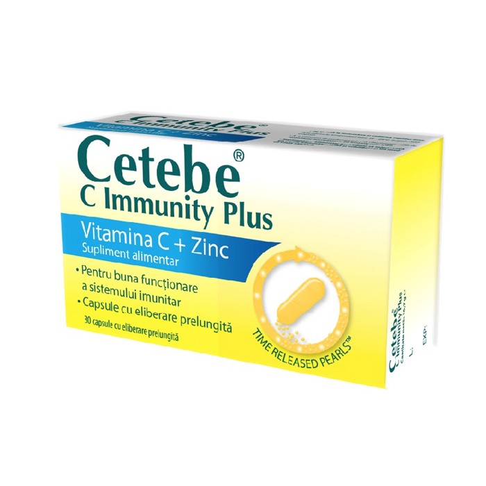 Imunitate - CETEBE IMMUNITY PLUS 60CAPS, axafarm.ro
