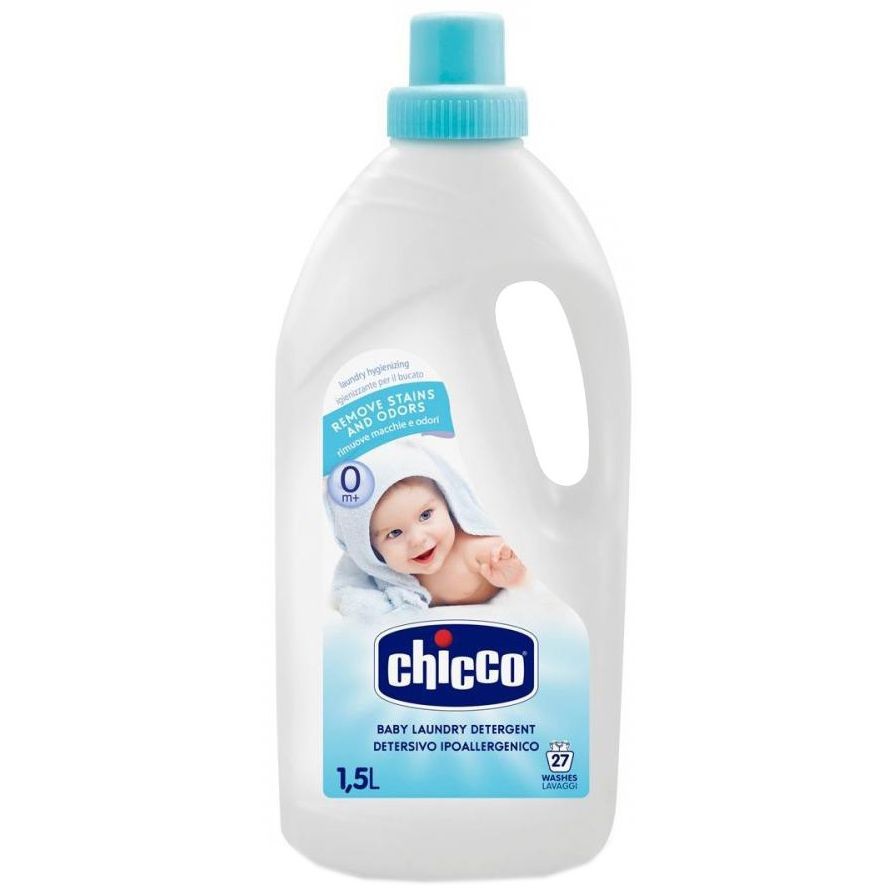 Îngrijire copil - CHICCO DETERGENT LICHID HIPOALERGENIC 1.5L, axafarm.ro