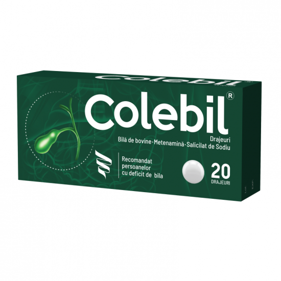 Medicamente fără prescripție medicală - COLEBIL x 20, axafarm.ro