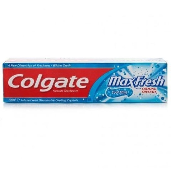 Pastă de dinți - COLGATE PASTA DE DINTI MAX FRESH COOL MINT 100 ML, axafarm.ro