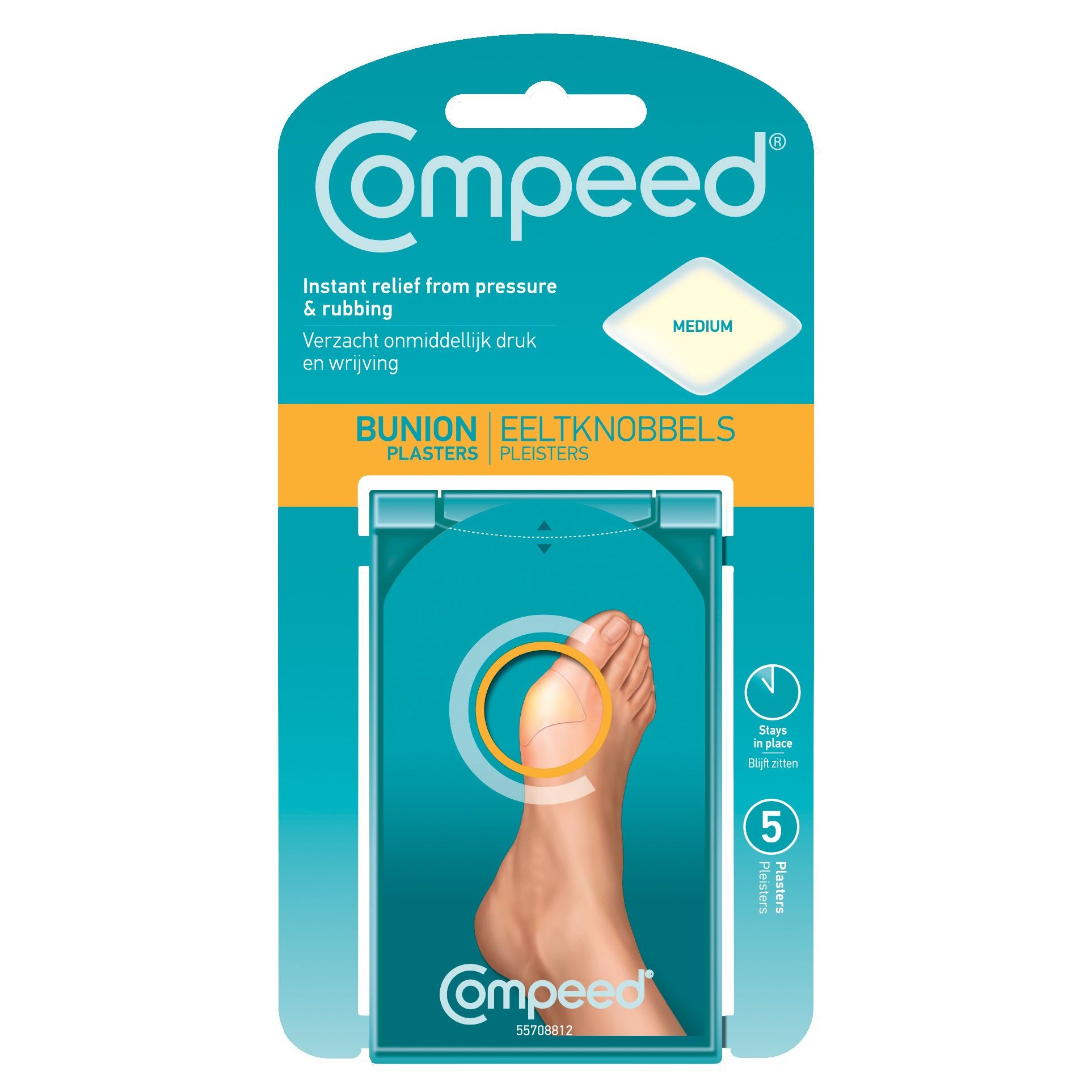 Consumabile medicale - COMPEED PLASTURE MONTURI MEDIU 5 BUC, axafarm.ro