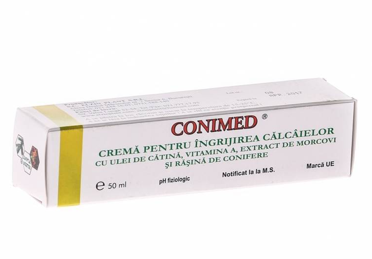 Mâini și picioare - CONIMED CREMA PT CALCAIE 50ML, axafarm.ro