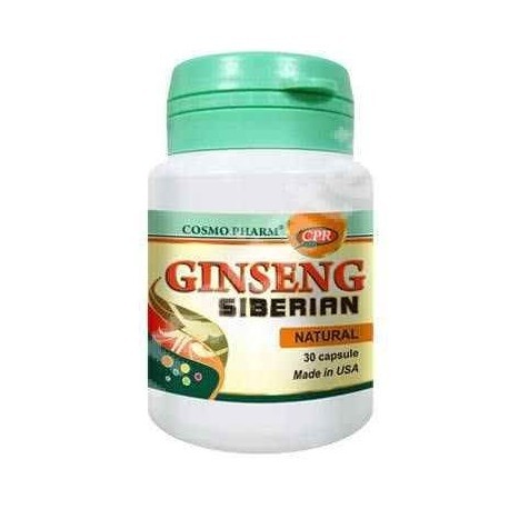 Imunitate - COSMOPHARM GINSENG SIBERIAN X 40 CP, axafarm.ro