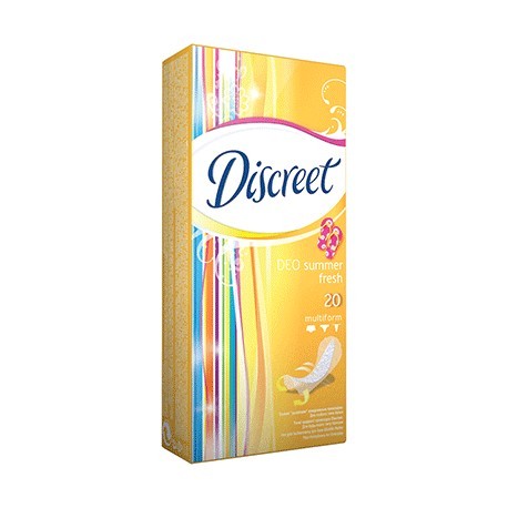 Absorbante și tampoane - DISCREET DEO SUMMER FRESH X 20BUC., axafarm.ro