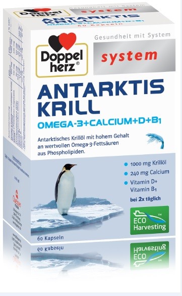 Aparat cardiovascular - DOPPELHERZ SYSTEM KRILL ANTARTIC x 60 CPS, axafarm.ro