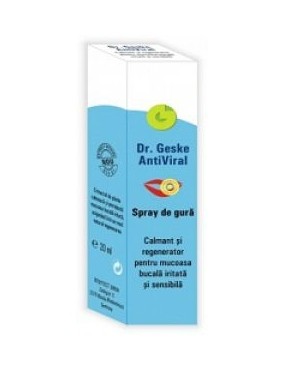 Imunitate - DR. GESKE ANTIVIRAL SPRAY 20 ML, axafarm.ro