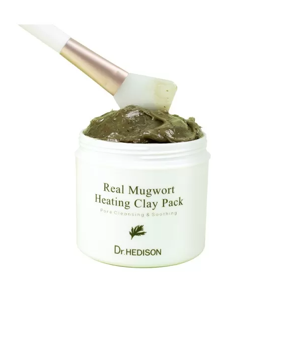 Masca - DR. HEDISON MUGWORT HEATING CLAY PACK, axafarm.ro