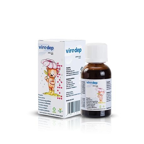 Suplimente și vitamine pentru copii - DR. PHYTO VIRODEP GTT 30ML, axafarm.ro