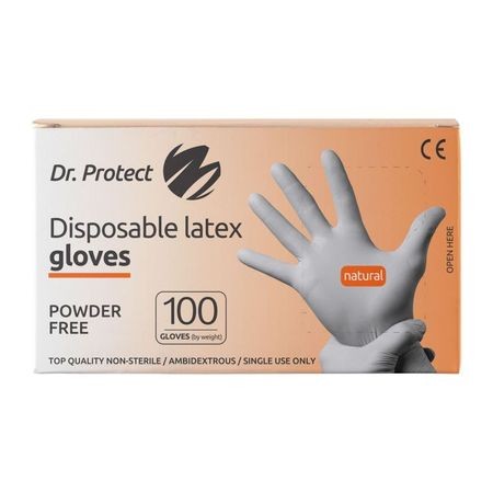 Diverse - DR: PROTECT MANUSI EXAMINARE LATEX NEPUDRATE S, axafarm.ro