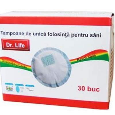 Îngrijire sarcină și post sarcină - DR.LIFE TAMPOANE PENTRU SANI 30BUC, axafarm.ro