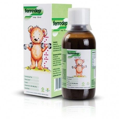 Suplimente și vitamine pentru copii - DR.PHYTO FERRODEP 150ML, axafarm.ro