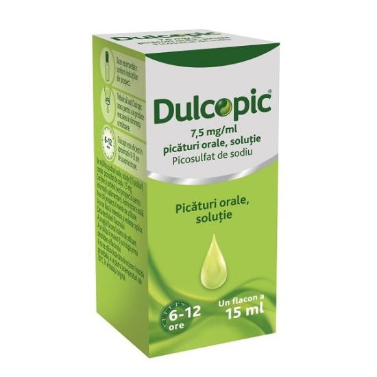 Medicamente fără prescripție medicală - DULCOPIC 7,5 mg/ml x 1, axafarm.ro