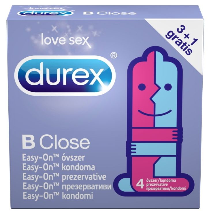 Contracepție - DUREX B CLOSE 4BC, axafarm.ro
