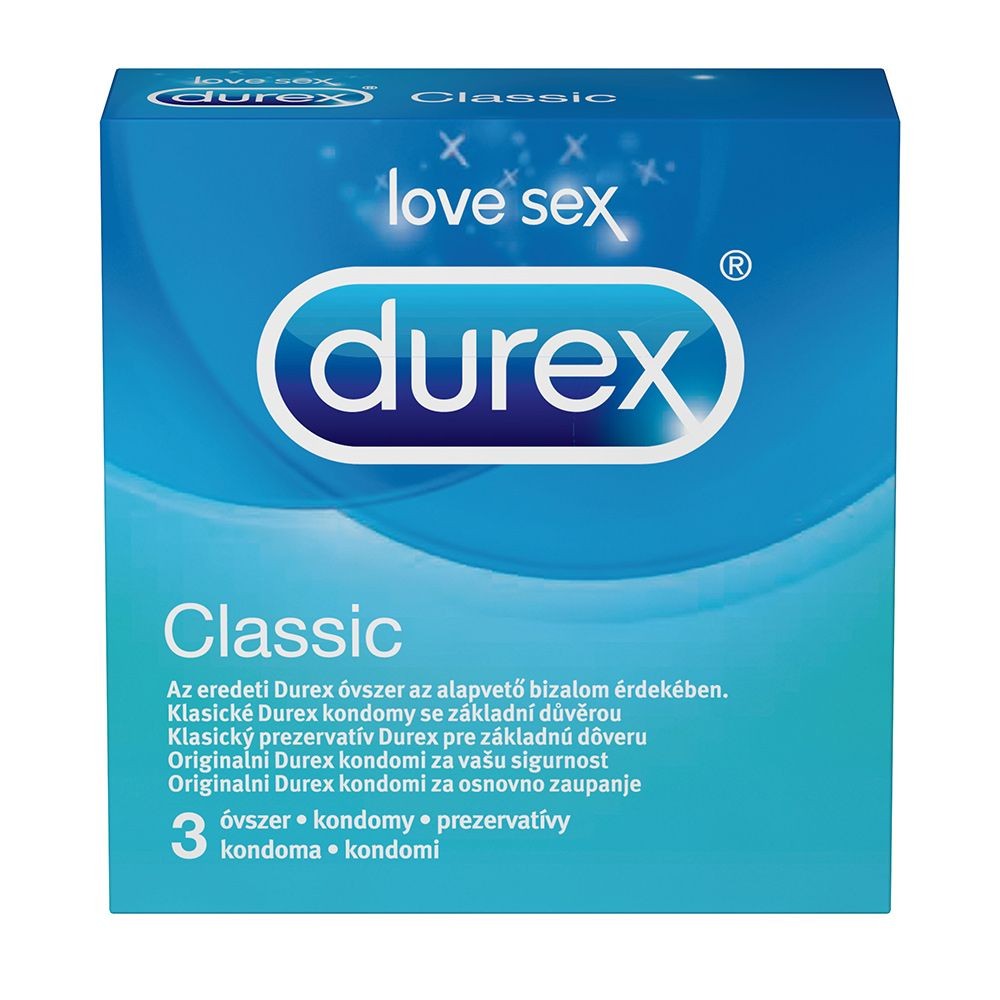 Contracepție - DUREX CLASSIC 3BUC, axafarm.ro