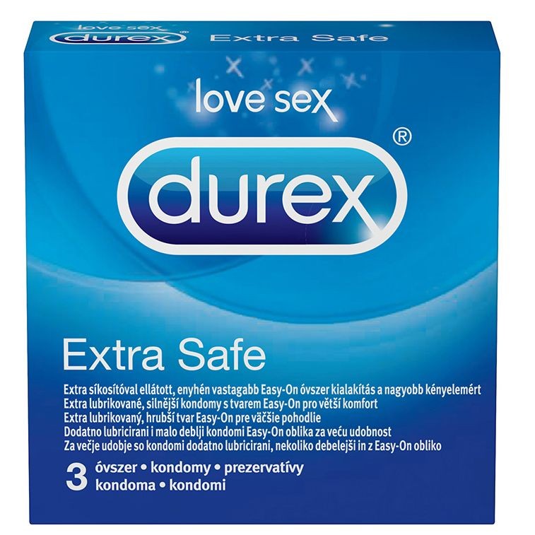 Contracepție - DUREX EXTRA SAFE 3BUC, axafarm.ro