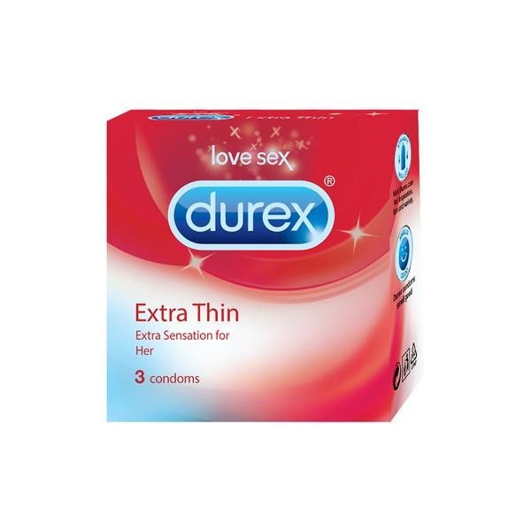 Contracepție - DUREX EXTRA THIN 3BUC, axafarm.ro