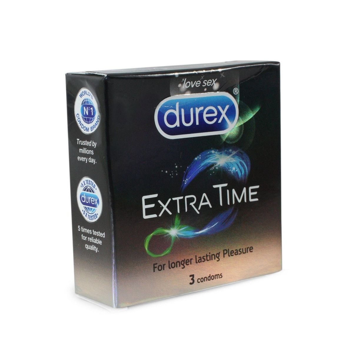 Contracepție - DUREX EXTRA TIME 3BUC, axafarm.ro