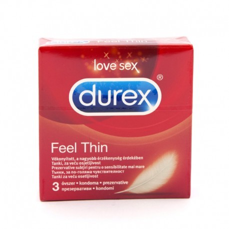 Contracepție - DUREX FEEL THIN 3BC, axafarm.ro