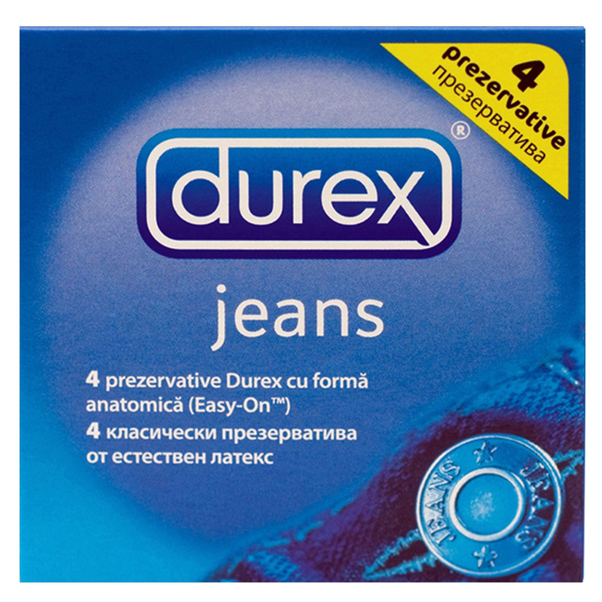 Contracepție - DUREX JEANS 3+1GRATIS, axafarm.ro