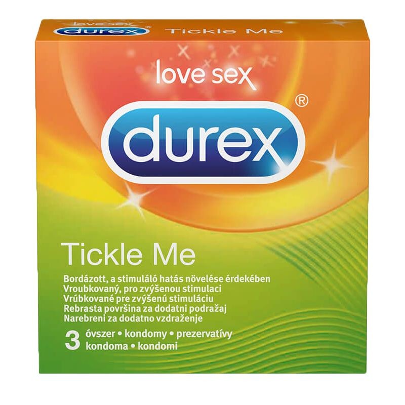 Contracepție - DUREX TICKLE ME 3 BUC, axafarm.ro