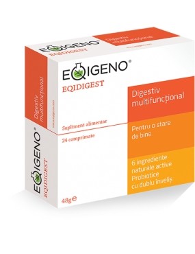 Afecțiuni digestive - EQIGENO EQIDIGEST 2G 24CP, axafarm.ro