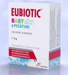 Suplimente și vitamine pentru copii - EUBIOTIC BABY PICATURI 8ML LABORMED, axafarm.ro