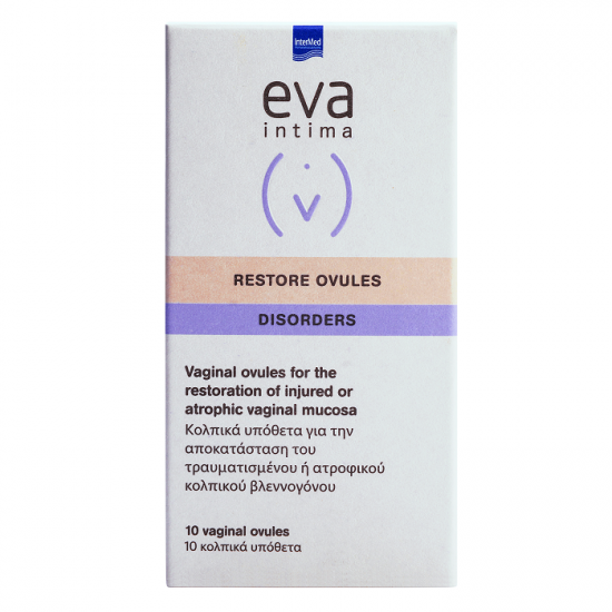 Aparat genital - EVA INTIMA RESTORE*10 OVULE VAGINALE, axafarm.ro