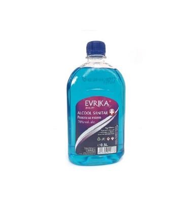 Consumabile medicale - EVRIKA ALCOOL SANITAR 500 ML, axafarm.ro