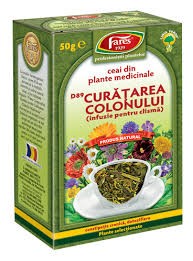 Ceaiuri - FARES CEAI CURATAREA COLONULUI 50G, axafarm.ro