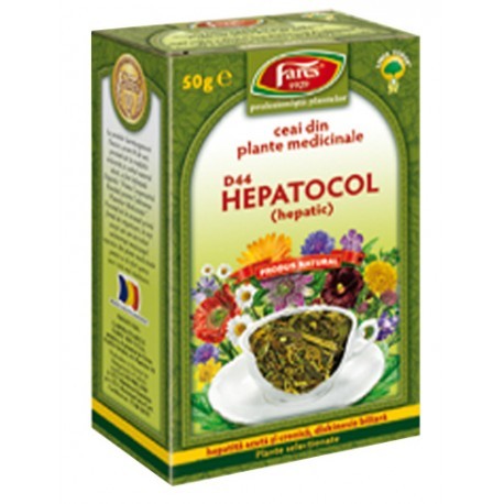 Ceaiuri - FARES CEAI HEPATOCOL 50G, axafarm.ro